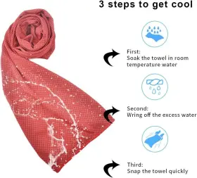 656664688568 TANCANO Sports Towel Cooling Relief Microfiber #3