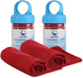 656664688568 TANCANO Sports Towel Cooling Relief Microfiber