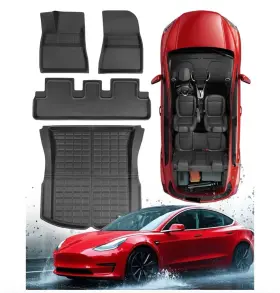 TS001183 TAPTES Floor Mats Tesla Highland