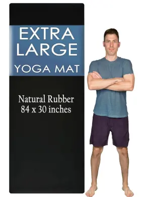 655255088503 TATAGO Yoga Mat Men Women Natural Rubber Slip