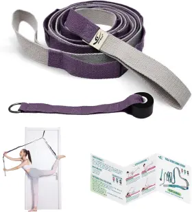 705353132346 YOGA Stretching Strap Door Anchor Elastic