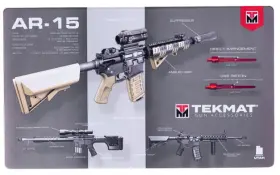 TEK-42-AR15-WPD TEKMAT Beck Weapons Platform Design Door Mat