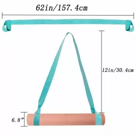 852681167396 TENALLEYS Light Yoga Mat Strap #2