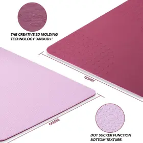 778942021413 TENOL Jels Yoga Mat Ergonomic Slip Design Sgs #3