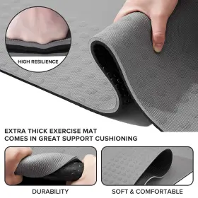 778942021758 TENOL Jels Yoga Mat Ergonomic Slip Design Sgs #3