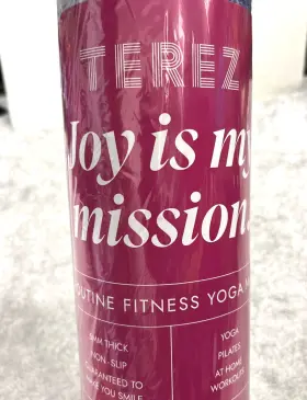 TERY07 TEREZ Yoga Pilates Mat Tie Dye Slip #2 TERY07 TEREZ Yoga Pilates Mat Tie Dye Slip #2