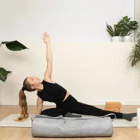 00860009902602 THE ORDINARY OAK Yoga Mat Bag Vegan Slate #3