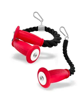 734126889156 THEFITGUY Ergonomic Tricep Ropes Slip Cable