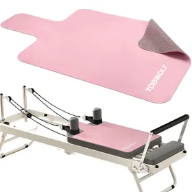 E50908-TW-US TOBWOLF Slip Pilates Reformer Mat Towel Wi