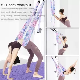 331632951738 TOCO FREIDO Waist Leg Stretch Strap Yoga Fitness #2