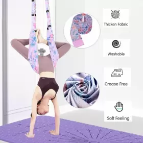 331632951738 TOCO FREIDO Waist Leg Stretch Strap Yoga Fitness #3