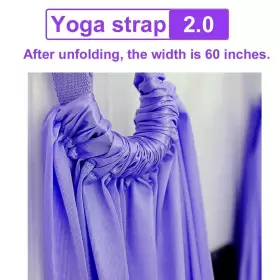 782910404108 TOCO FREIDO Waist Leg Stretch Strap Yoga Fitness #3