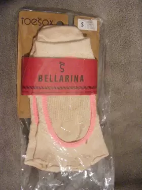 841090121806 TOESOX Bellarina Half Toe Grip Socks Confetti