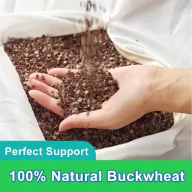 696563812077 TOKSAY Buckwheat Meditation Cushion Floor Pillow