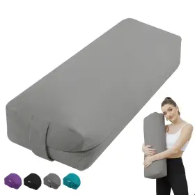 T107 TOKSAY Yoga Bolster Pillow Meditation Yin Restorative