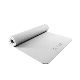HHYIS-TN004PP-GY TONE FITNESS Yoga Mat Slip Exercise Pilates