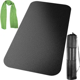 796112318354 TONINT Exercise Mat Treadmill Bike Trainer