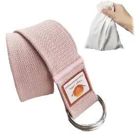 391776193957 TONS Pink Yoga Strap Stretching Women Belt