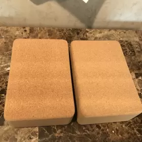445010380347 TRIDEER Cork Yoga Blocks Pack High Density Once #2