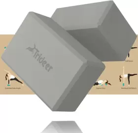 689744126452 TRIDEER Yoga Blocks Pack Eva Foam
