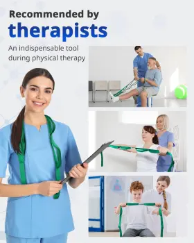 705353408229 TRIDEER Stretching Strap Yoga Physical Therapy #3