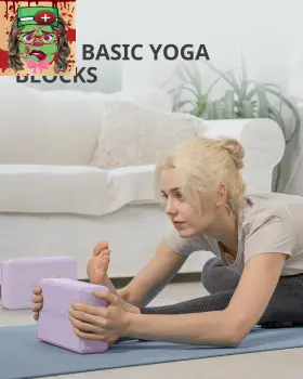744110582383 TRIDEER Yoga Block Slip Foam Supportive Light #3