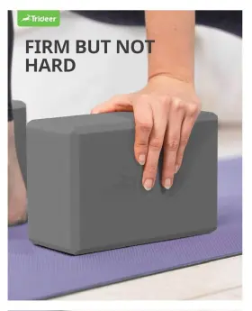 B09WMV8ZCG TRIDEER Yoga Blocks High Density Eva Foam Pack #2