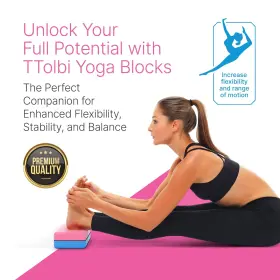 781661993114 TTOLBI Yoga Blocks Pack Resistance Bands Slip #2