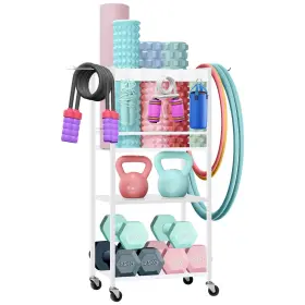 K175 TUENORT Gym Storage Rack Yoga Mat Workout Orga K175 TUENORT Gym Storage Rack Yoga Mat Workout Orga