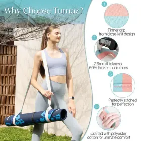 046708560477 TUMAZ Yoga Mat Strap Delicate #3