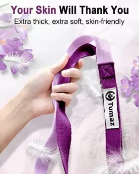 046708563058 TUMAZ Stretching Strap Loops Elastic Yoga Worko #3