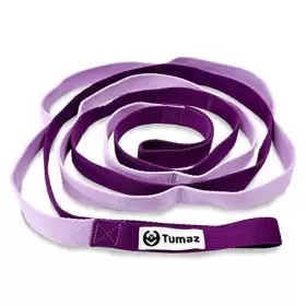 046708563058 TUMAZ Stretching Strap Loops Elastic Yoga Worko