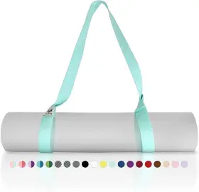 705353840753 TUMAZ Yoga Mat Holder Carrier Turquoise