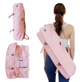 810122285250 TUMAZ Yoga Mat Bag Padded Strap Up