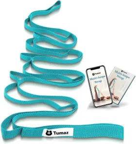 ML0680TG TUMAZ Usaa Stretching Strap Loops Elastic Yoga