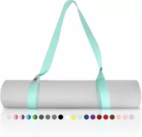 MS0164TG TUMAZ Yoga Mat Strap Turquoise