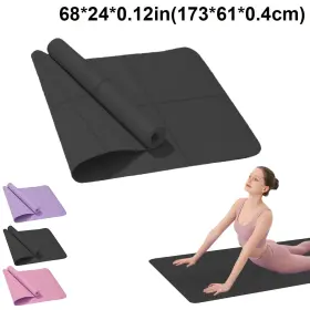 313033258257 TURBO-ROOFINDS Yoga Mat Anti Skid Sports Fitness #2