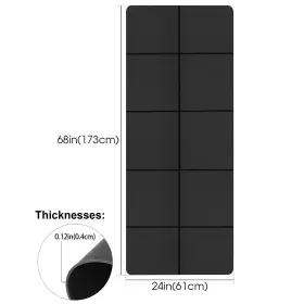 313033258257 TURBO-ROOFINDS Yoga Mat Anti Skid Sports Fitness #3