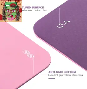 313038228248 UMINEUX Yoga Mat Slip Pilates Fitness Eco Anti #2