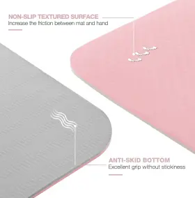783971897267 UMINEUX Slip Pilates Fitness Mats Eco Anti Tear #2