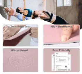 783971897267 UMINEUX Slip Pilates Fitness Mats Eco Anti Tear #3