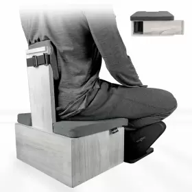 860004530824 UNGLOO Box Meditation Floor Chair Knee Hip #3