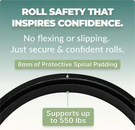 445027257250 UPCIRCLESEVEN Roller Yoga Wheel Relieve Lower #3