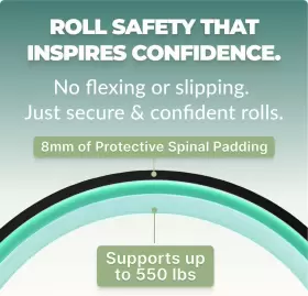691165722861 UPCIRCLESEVEN Roller Yoga Wheel Relieve Lower #3