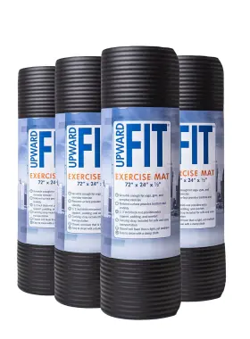 810050225649 UPWARD FIT Exercise Yoga Mats Strap Pack Inche