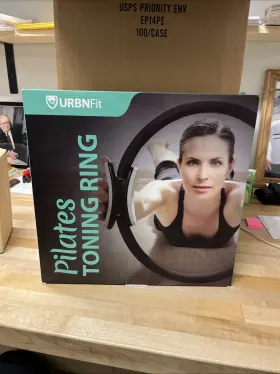 4350134904 URBNFIT Pilates Toning Ring Dual Grip Foam Pads