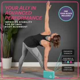 5333611988 URBNFIT Yoga Block High Density Eva #2