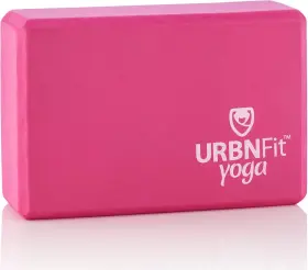 653829997237 URBNFIT Yoga Pack Foam Block Set Strap Pink
