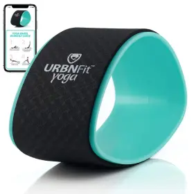 704751184421 URBNFIT Yoga Wheel Pose Stretching Increased