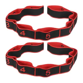 656320831222 UXCELL Exercise Bands Yoga Stretching Strap
